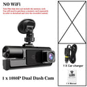 RoadVision 3CH WiFi Car DVR - 170 Wide Angle Night Vision G Sensor 24H Parking 2