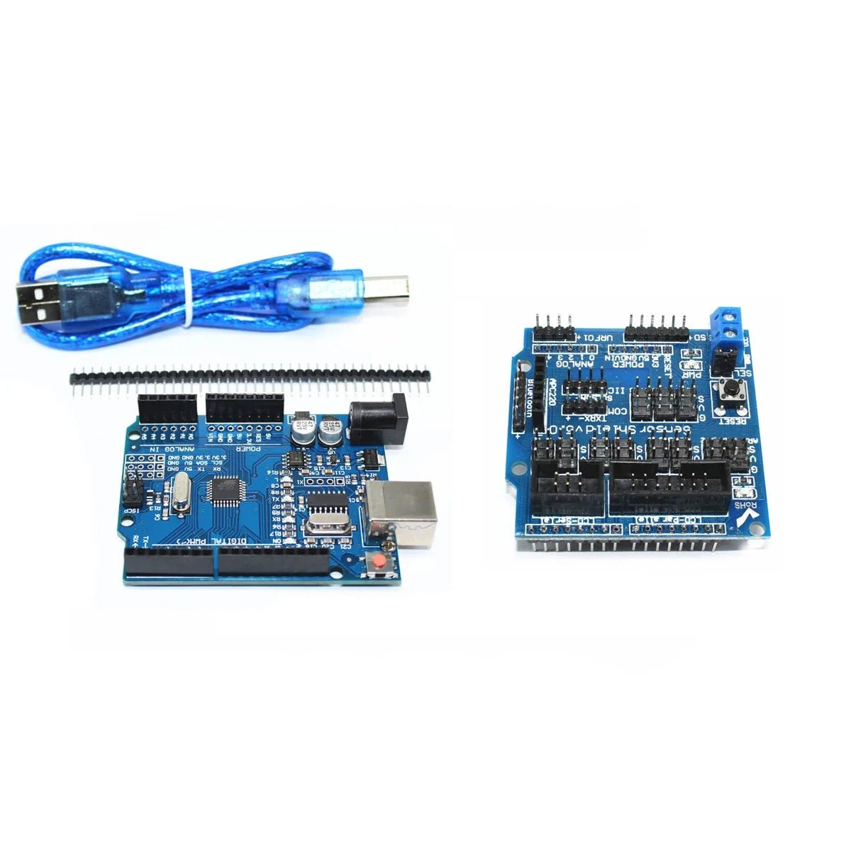 RoboLab SG90 MG90S 4 DOF Unassembled Acrylic Robotic Arm Kit - Arduino STEAM Pro