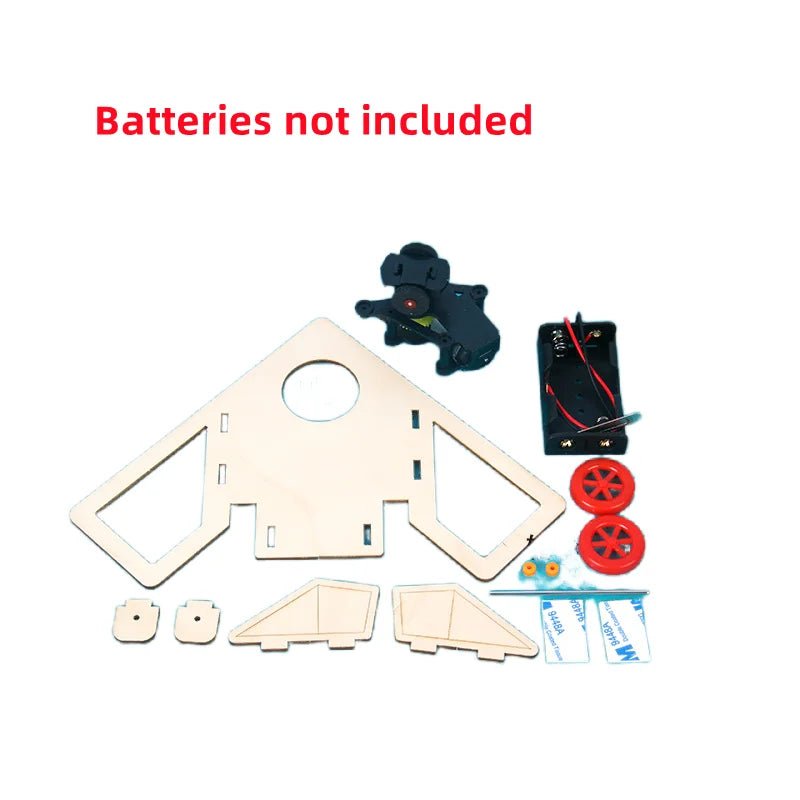 RoboLabX DIY Obstacle Avoidance Car Kits - Hands On STEM Toy For Young Engineers