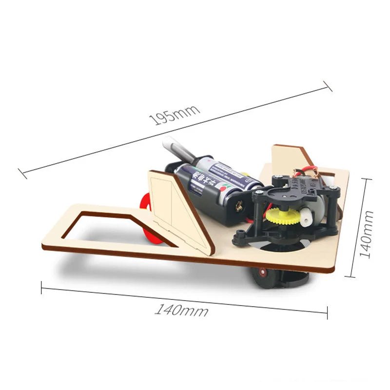 RoboLabX DIY Obstacle Avoidance Car Kits - Hands On STEM Toy For Young Engineers