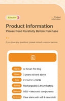 RC Robot Dog for Kids Language Learning