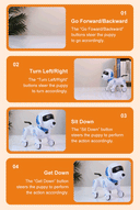 RC Robot Dog for Kids Language Learning