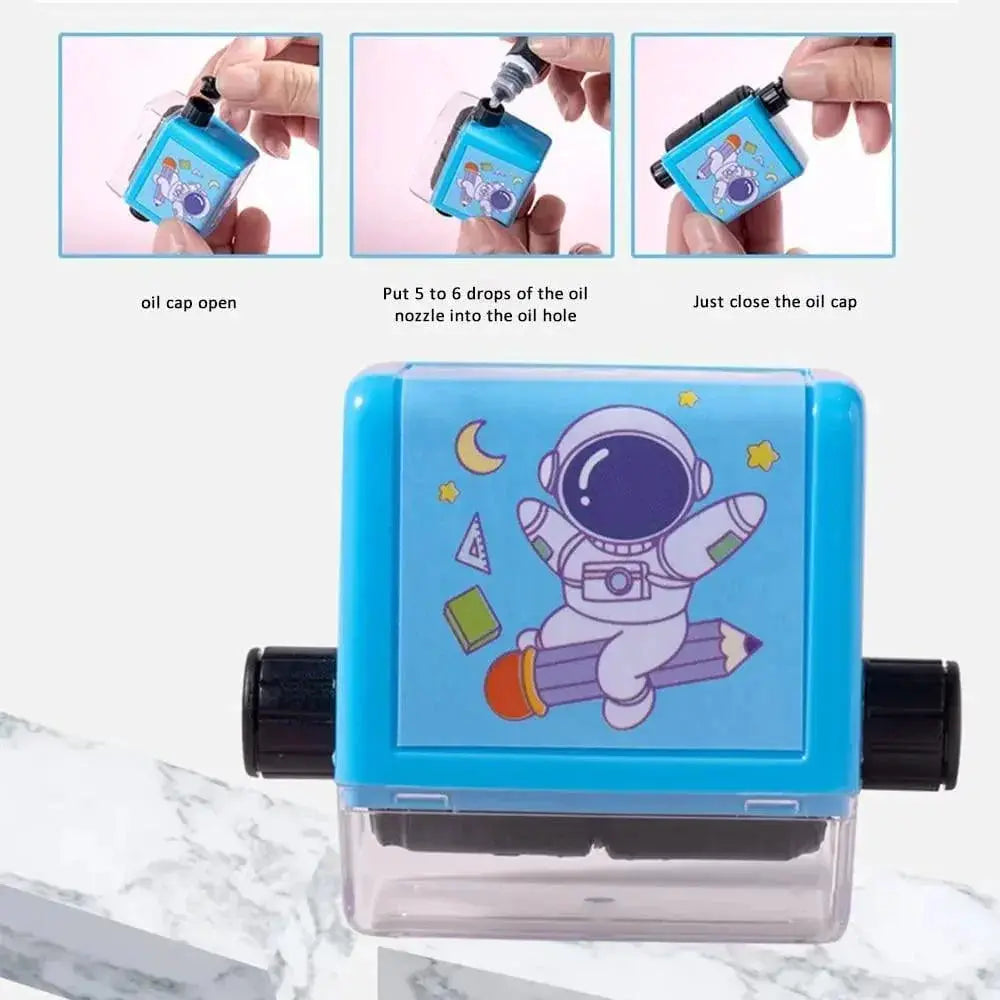 Roller Digital Math Stamp Fun Tool for Basic Operations