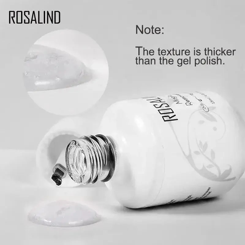 Rosalind Gel Nail Polish Remover Kit For UV Care Easy To Use