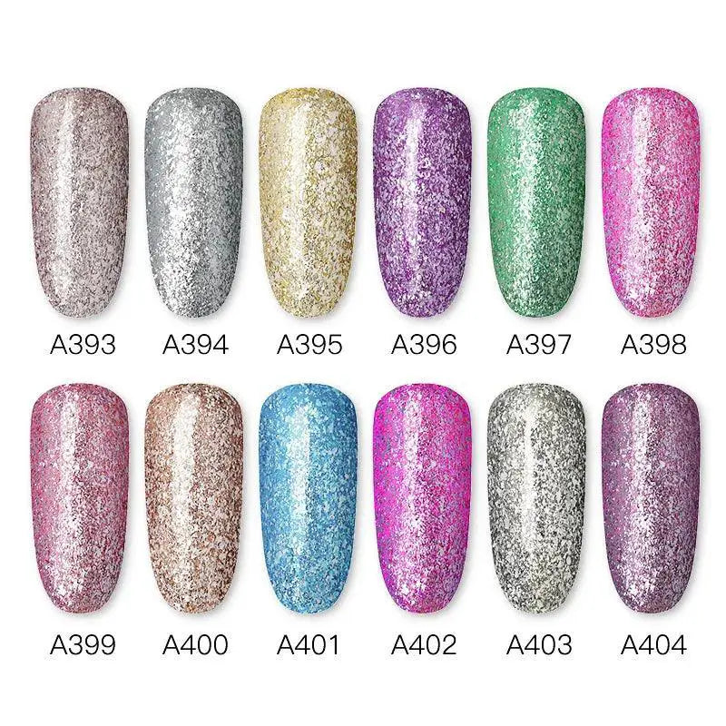 Rosalind Glitter Gel Nail Polish Set Elevate Your Manicure