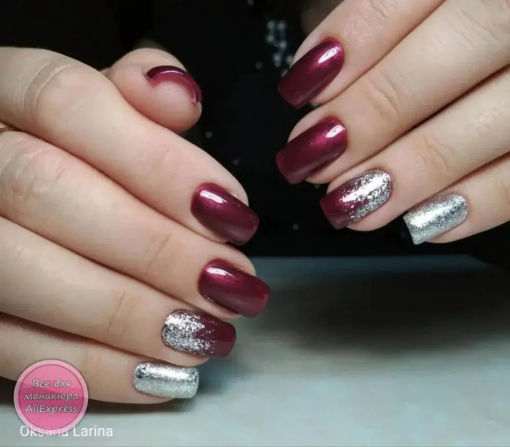 Rosalind Glitter Gel Nail Polish Set Elevate Your Manicure