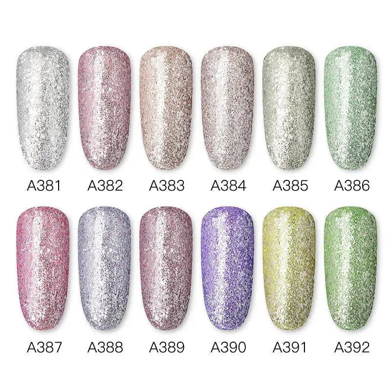 Rosalind Glitter Gel Nail Polish Set Elevate Your Manicure