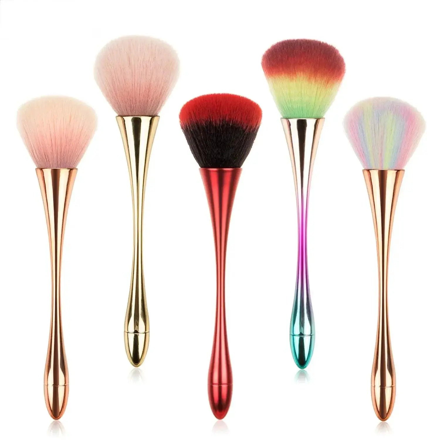 Rose Gold Beauty Brush Set For Flawless Makeup Application