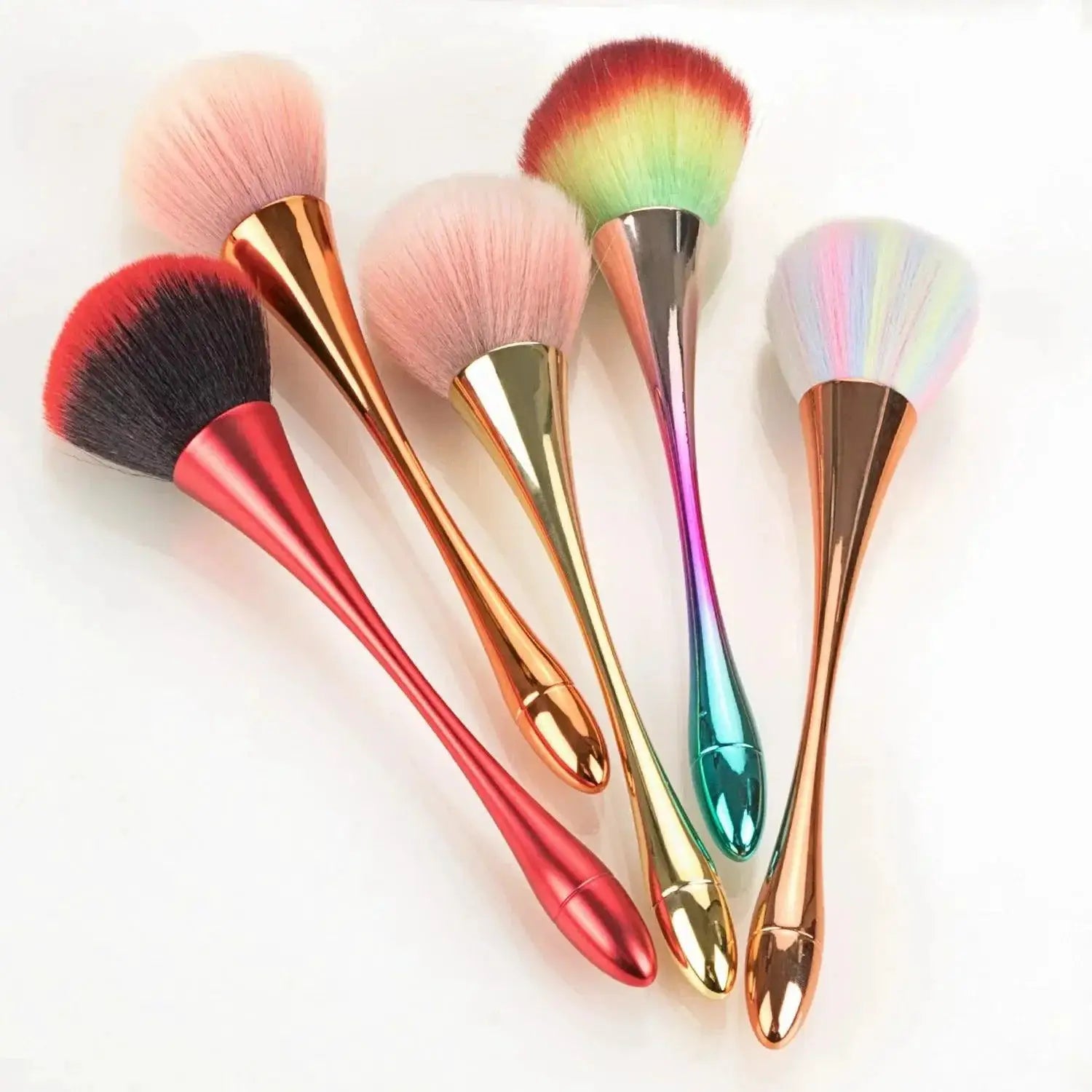 Rose Gold Beauty Brush Set For Flawless Makeup Application