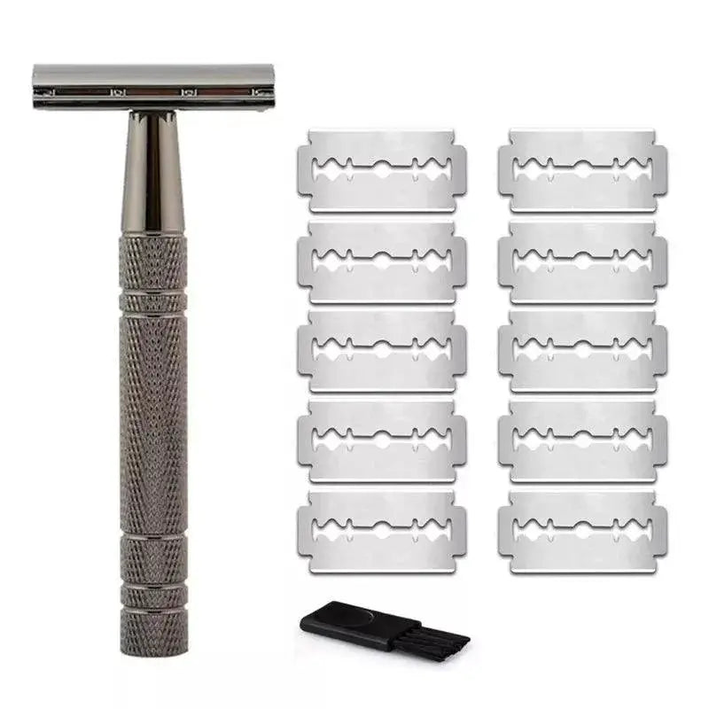 Safety Razor Kit for Men Gentle Shave — product view