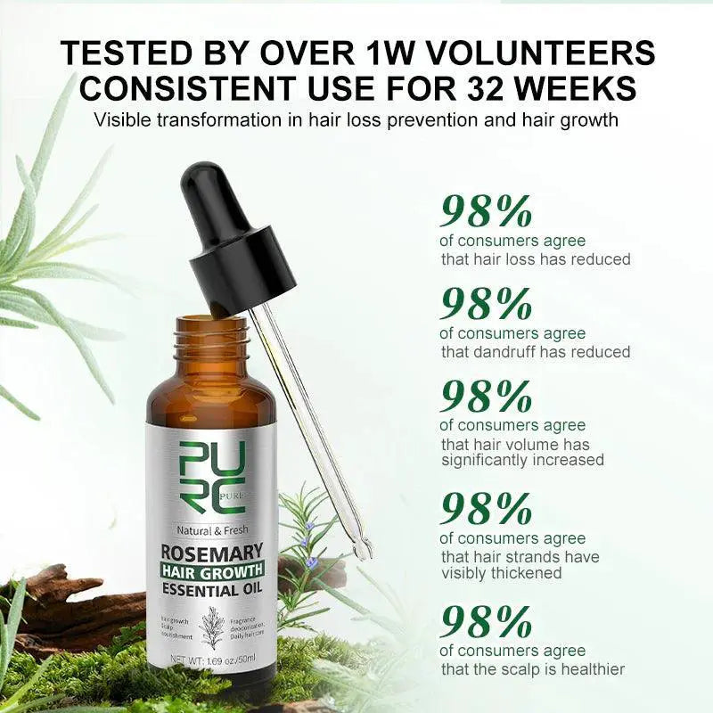 Rosemary Ginger Hair Growth Oil For Hair Loss Solution - OurLum.com