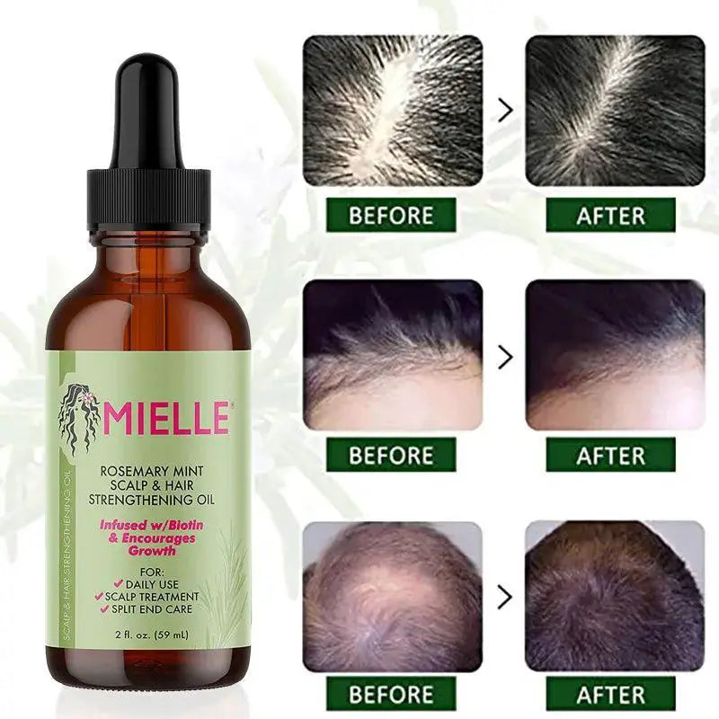 Rosemary Mint Hair Oil for Strong Growth and Shine - OurLum.com