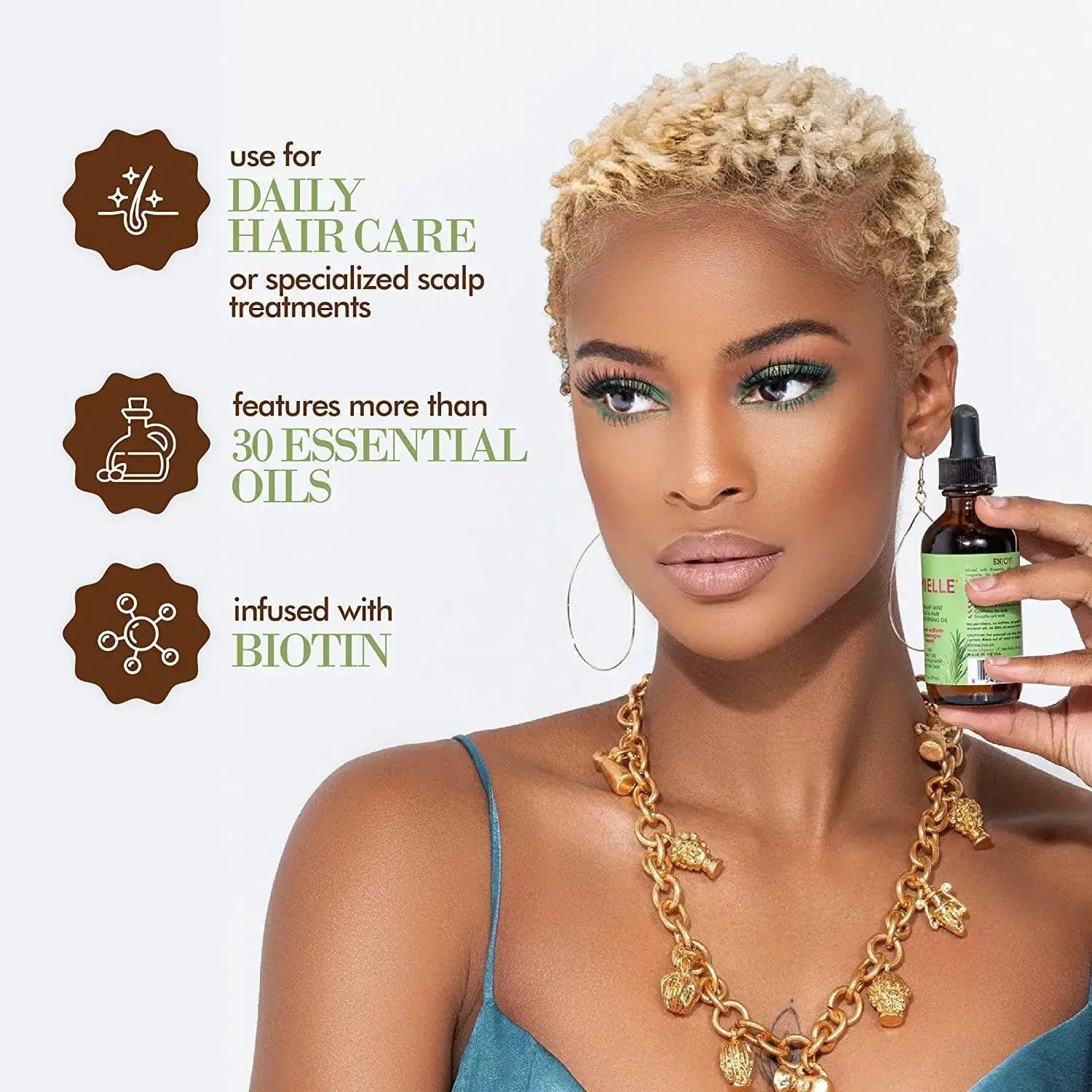 Rosemary Mint Hair Oil for Strong Growth and Shine - OurLum.com