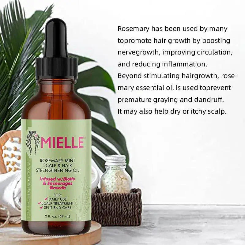 Rosemary Mint Hair Oil for Strong Growth and Shine - OurLum.com