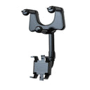 Rotatable Car Phone Holder Secure Rearview Mount for GPS