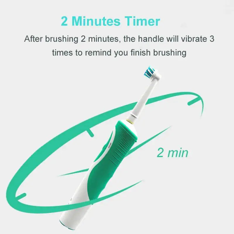 Rotating Whitening Electric Toothbrush Rechargeable