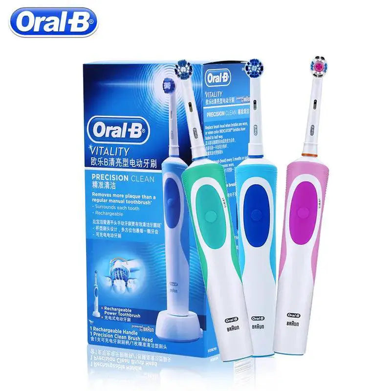 Rotating Whitening Electric Toothbrush Rechargeable