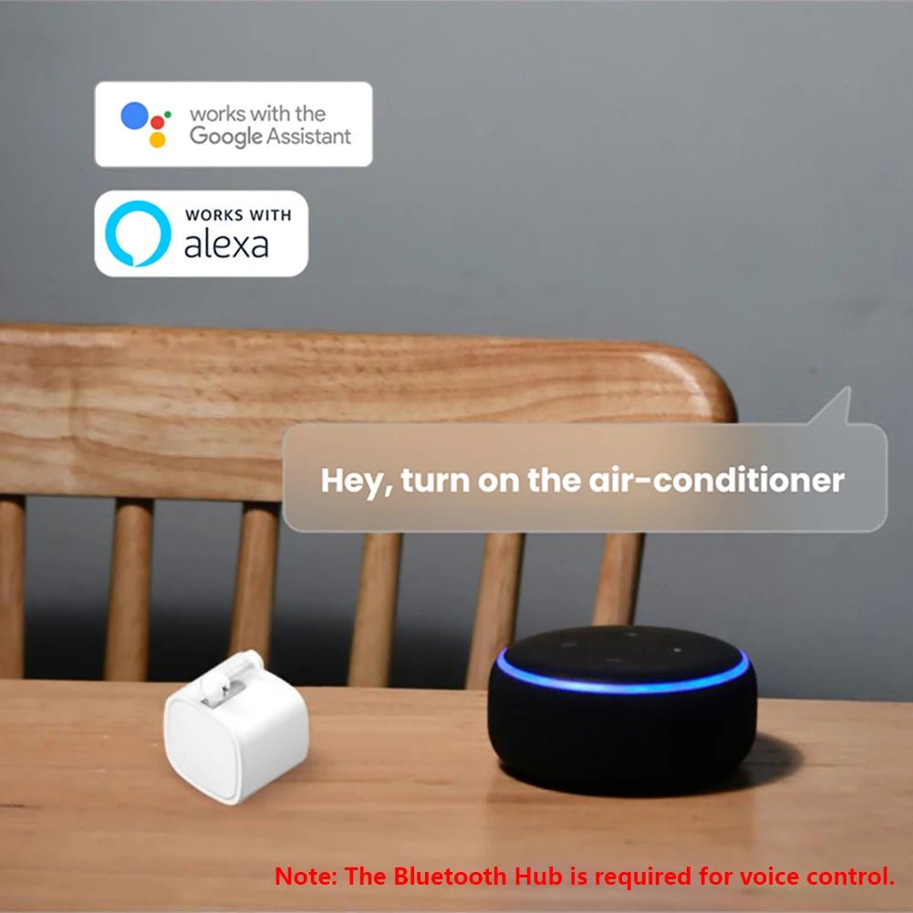 RSH Tuya Fingerbot - 03 White Blue Bluetooth Button Pusher - App Control Compatible