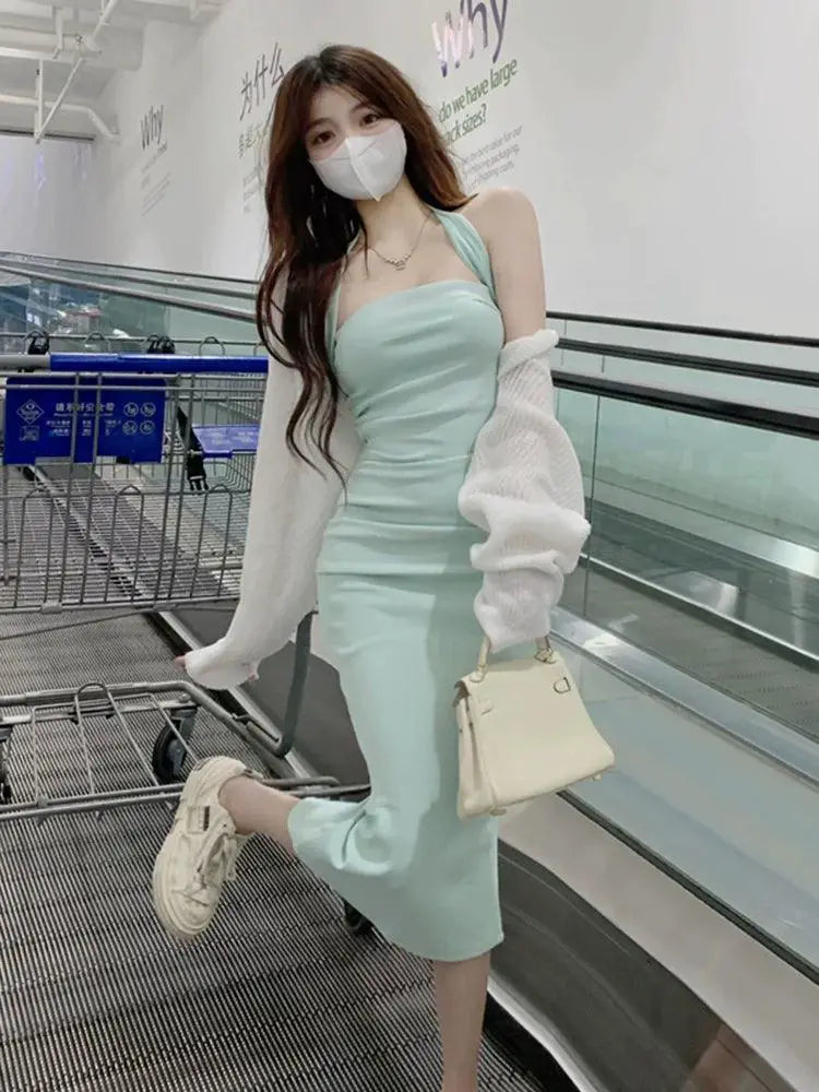 Ruched Backless Dress Tube Top For Elegant Sophistication