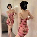 Elegant Silk Dress Set for Women Brunch