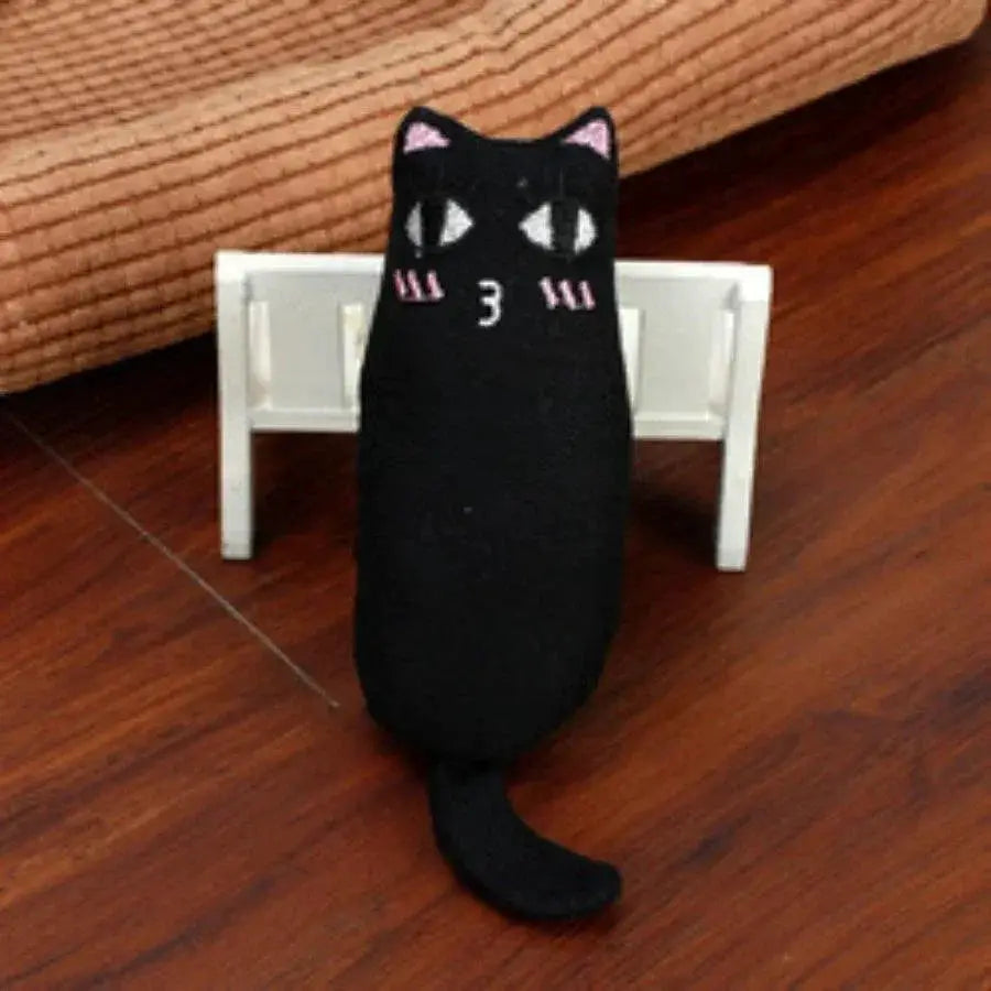 Rustle Sound Catnip Kitten Toy Teeth Grinding Plush Pillow