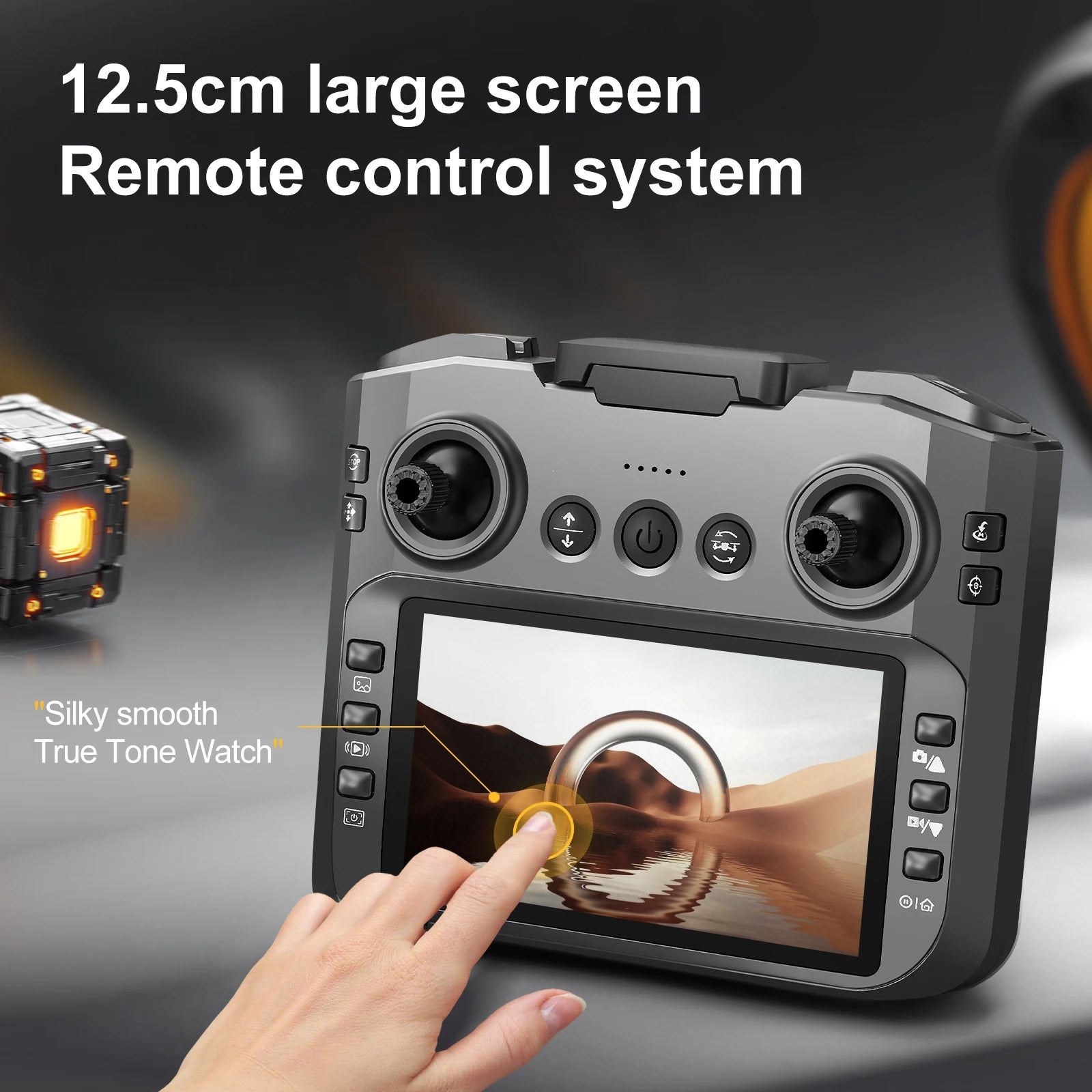 S156 Quadcopter Drone - 8K Camera With 5G WiFi FPV And 4.5inRemote Screen On The Go