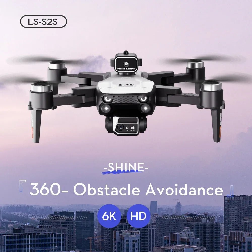 S2S 8K Drone Pro - Dual Camera Foldable Brushless Quadcopters Obstacle Avoidance