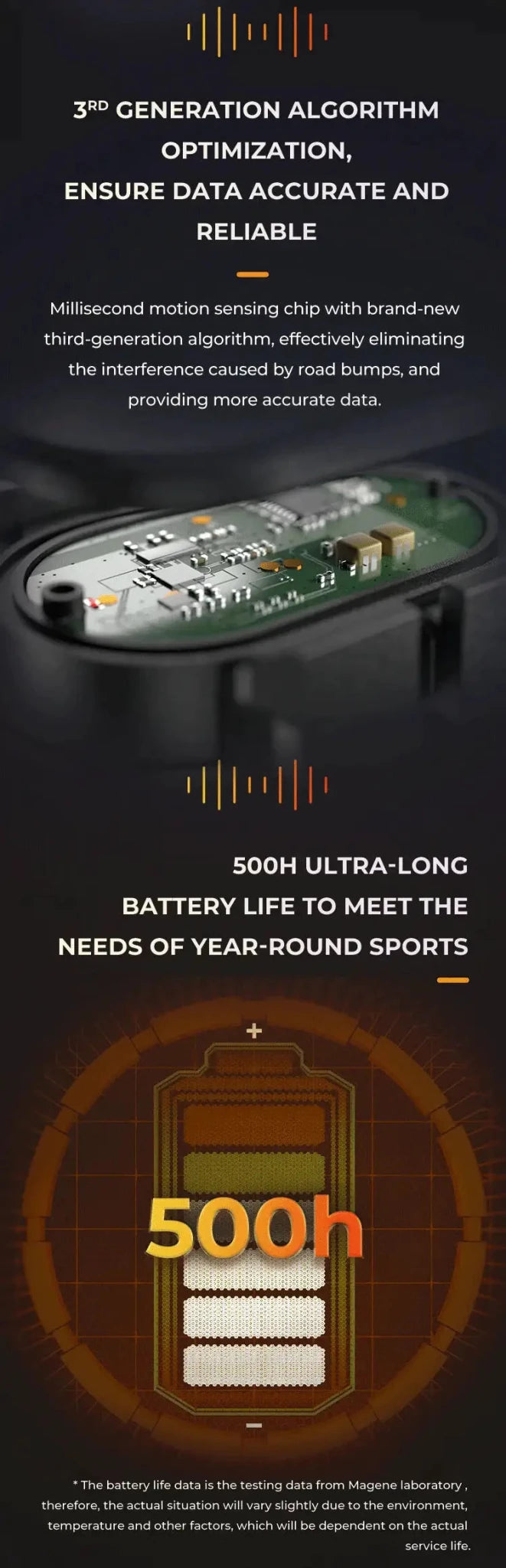 Cyclist Dual Mode Cadence Sensor — product view 13