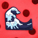 Sad Frog Shoe Charms for Kids Party Xmas Gifts Pins