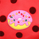 Sad Frog Shoe Charms for Kids Party Xmas Gifts Pins