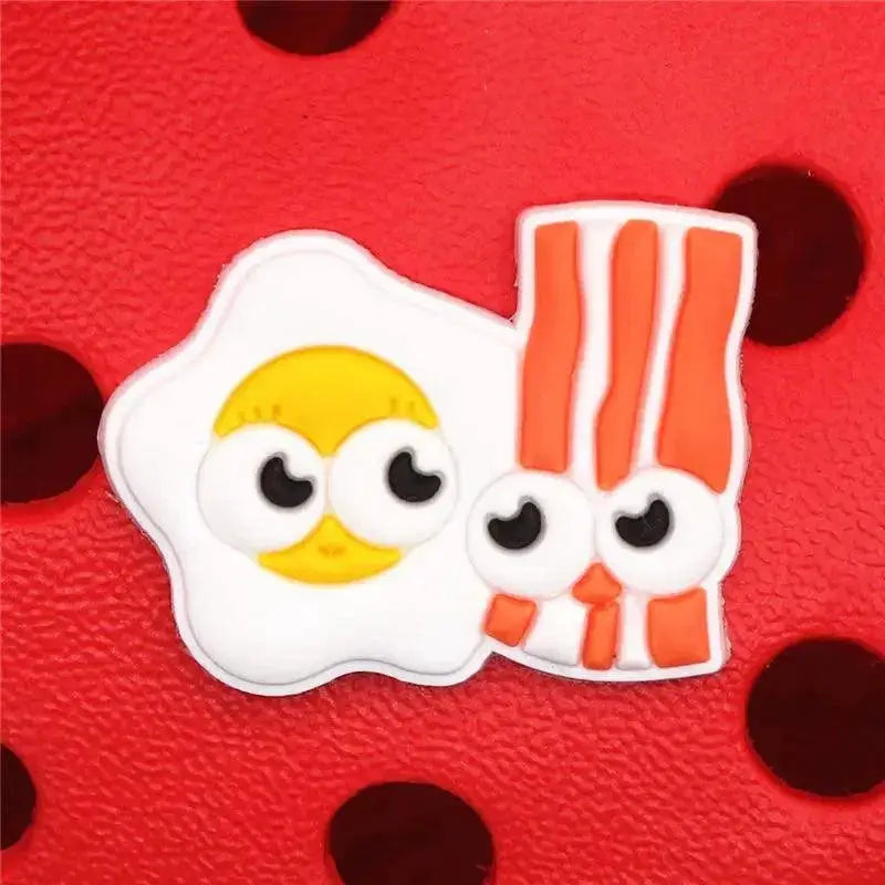 Sad Frog Shoe Charms for Kids Pins Party Gift Set Deluxe