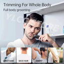 Safe Pubic Trim Groin Trimmer for Men