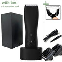 Safe Pubic Trim Groin Trimmer for Men