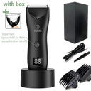 Safe Pubic Trim Groin Trimmer for Men