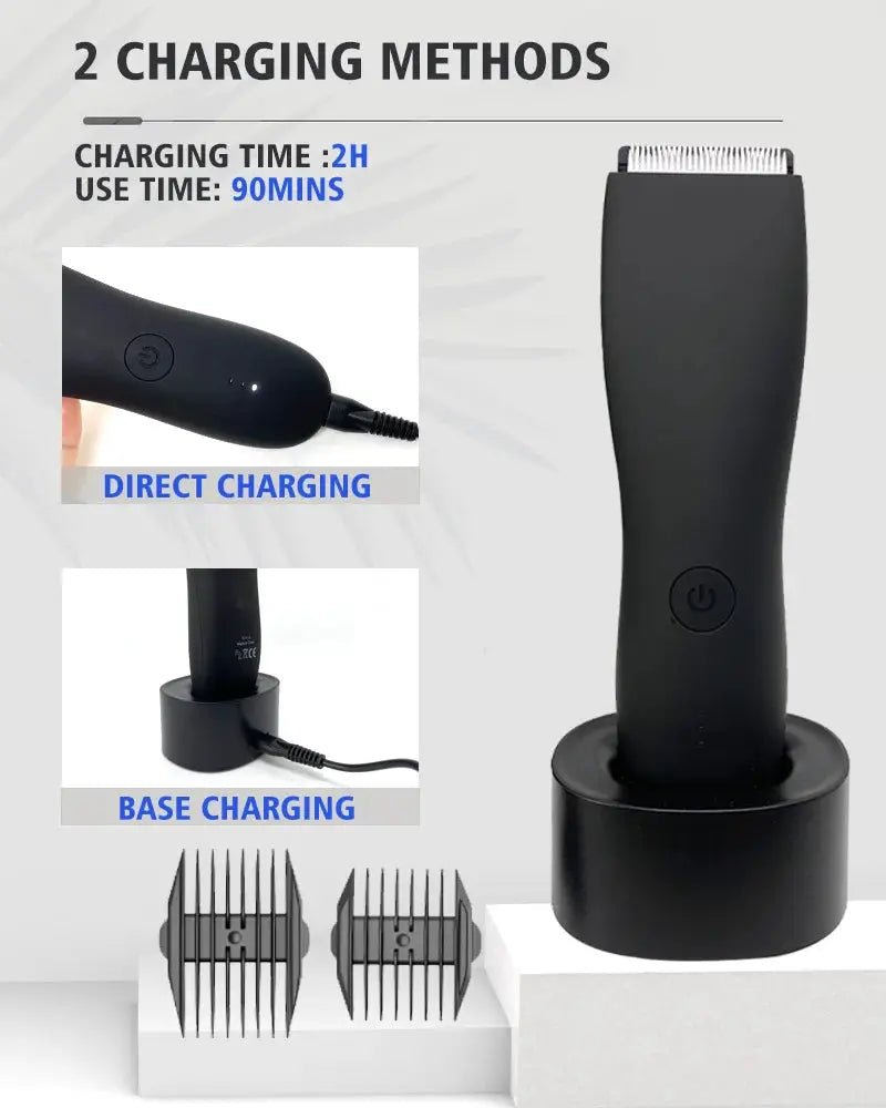 Safe Pubic Trim Groin Trimmer for Men — product view 12