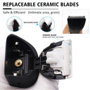 Safe Pubic Trim Groin Trimmer for Men