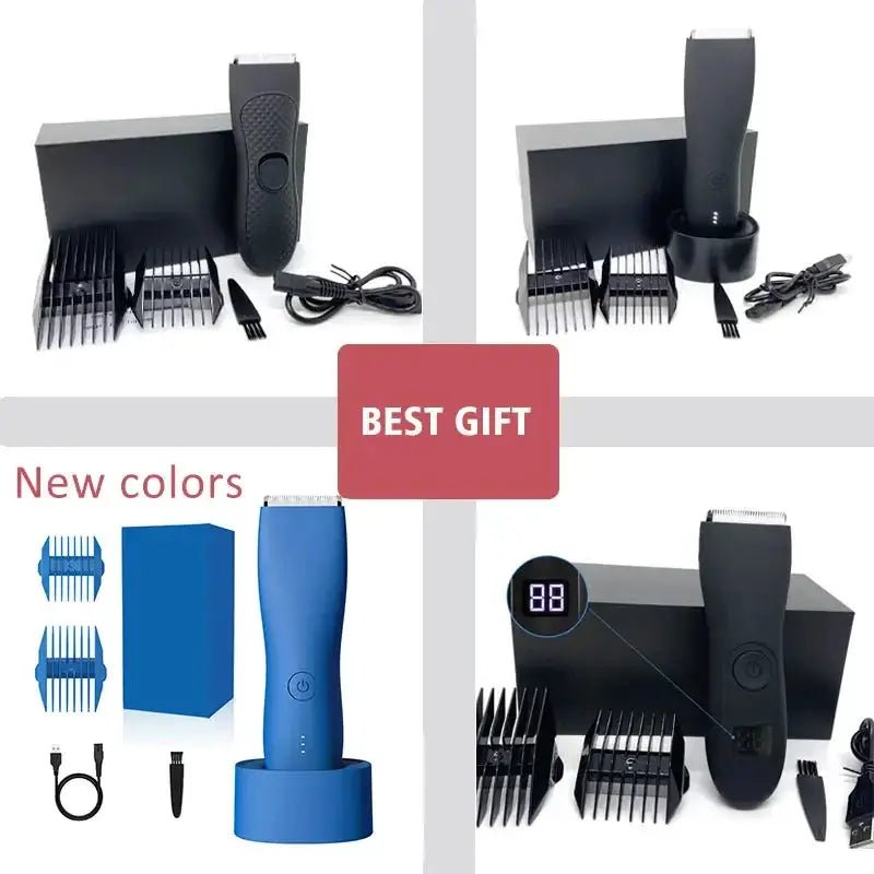 Safe Pubic Trim Groin Trimmer for Men
