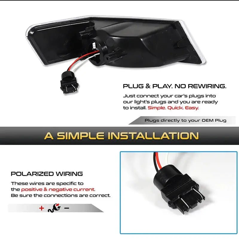 Safer Amber Corner Lights for Patriot