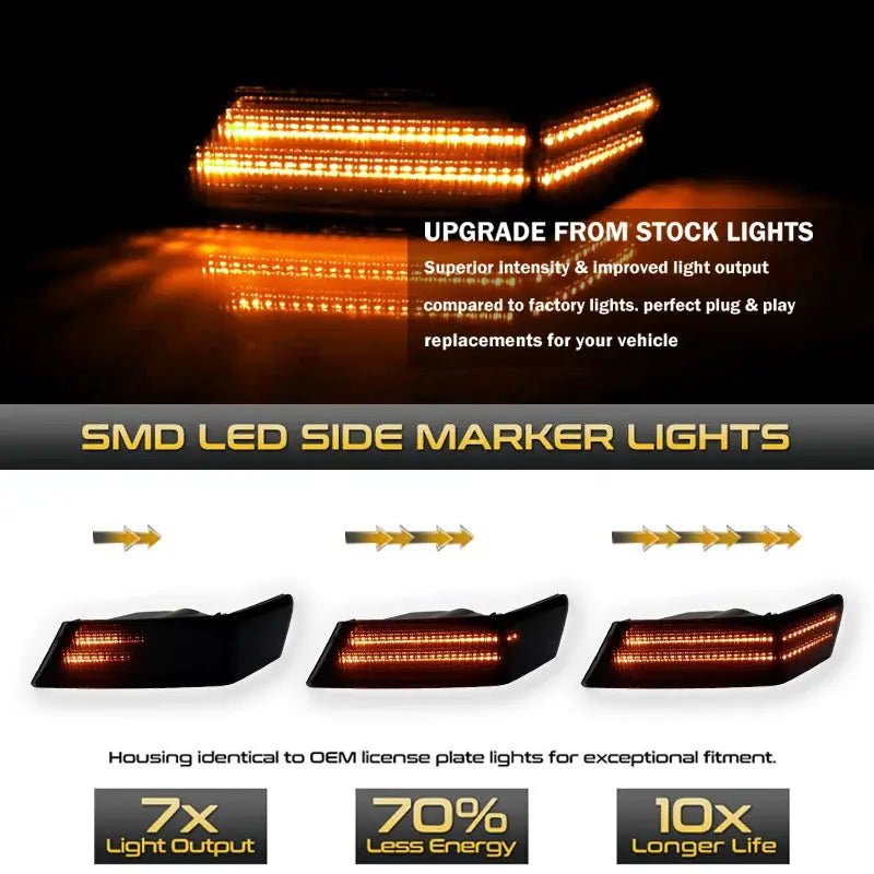 Safer Amber Corner Lights for Patriot