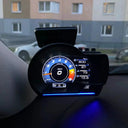 Safer Driving Car HUD for Real-Time Data