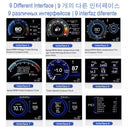 Safer Driving Car HUD for Real-Time Data