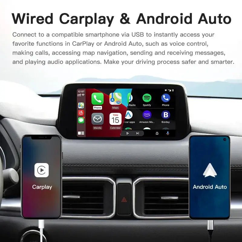 Safer Driving CarPlay USB Hub for Mazda