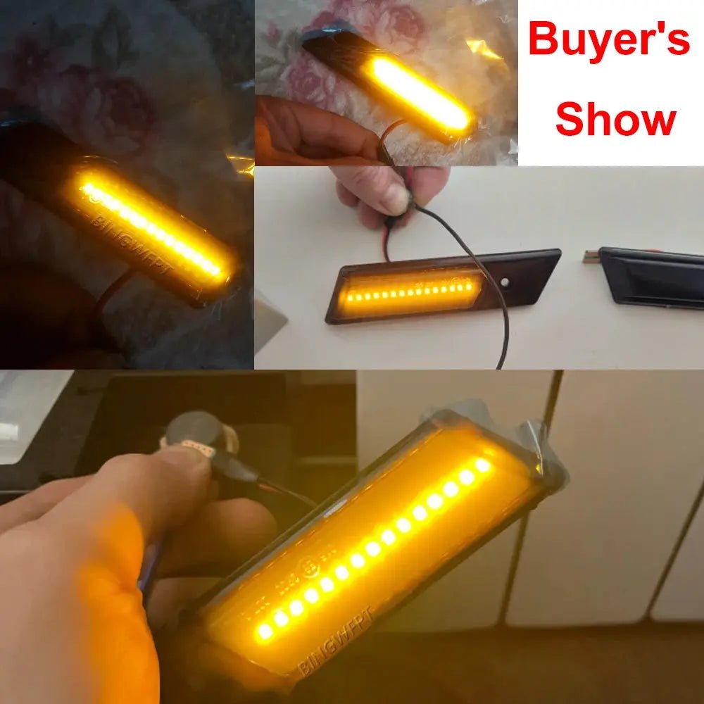 Safer Driving LED Turn Signals for BMW