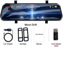 Safer Driving Mirror Dash Cam For Driver
