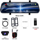 Safer Driving Mirror Dash Cam For Driver