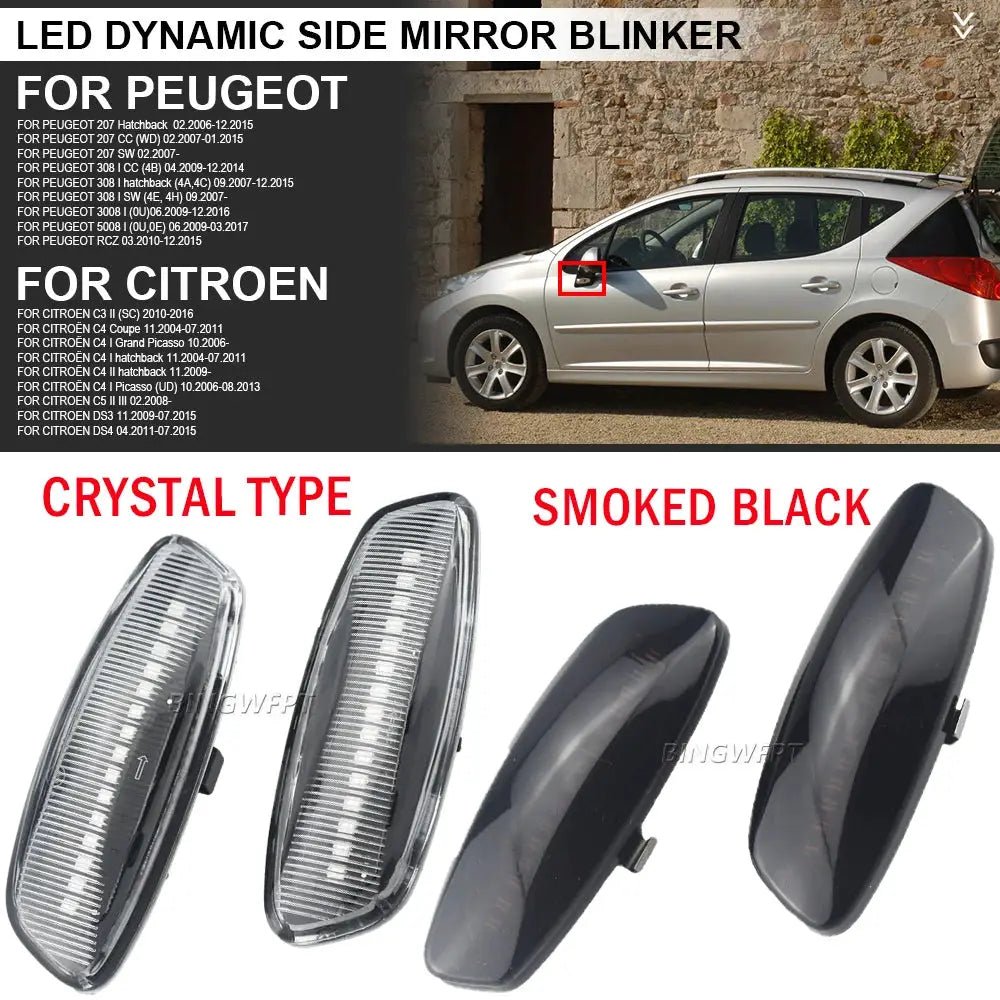 Safer LED Turn Signal for Citroen Cars
