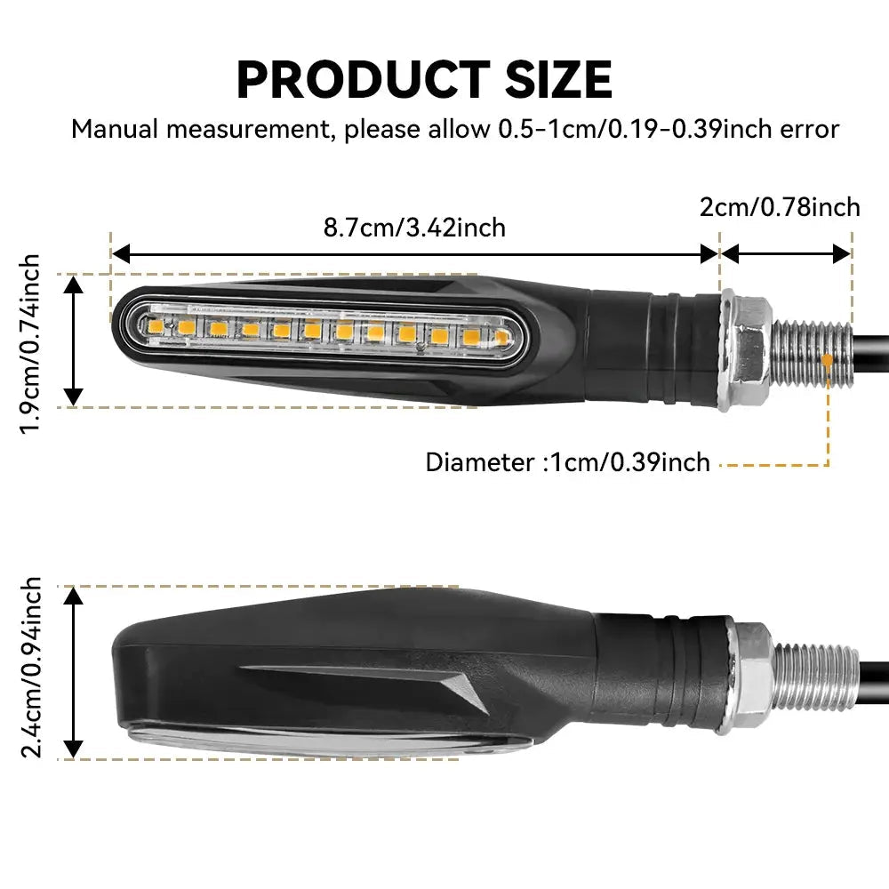 Safer Motorcycle Turn Signals for Riders