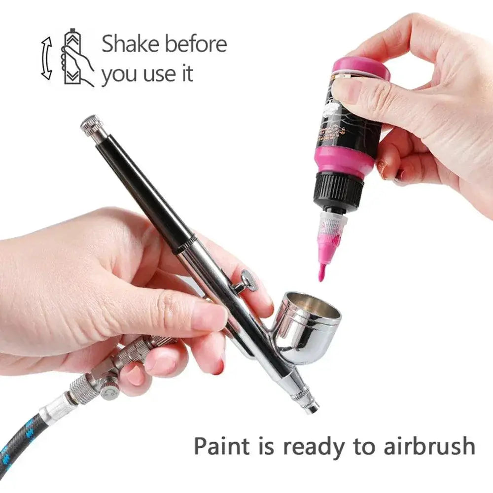 Sagud Airbrush Paint 12 24 Colors 30ml Opaque Fluorescent