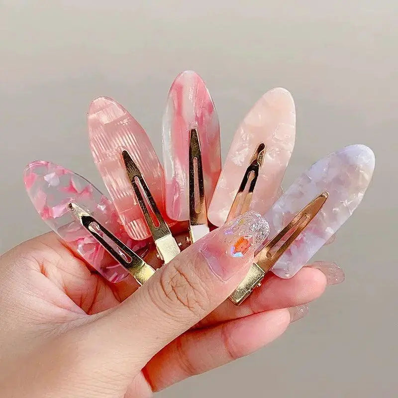 Sakura Pink Hair Clip Set for Effortless Chic Styling