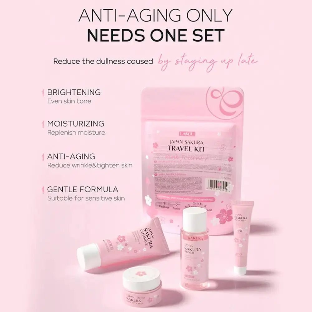 Sakura Skincare Set for Women Daily Glow